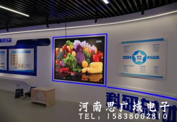 郑州某研究院展厅P2.5全彩LED显示屏
